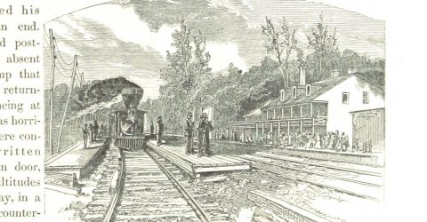 Armless Man Train Platform