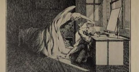 Whistle_and_I'll_come_to_you_illustration