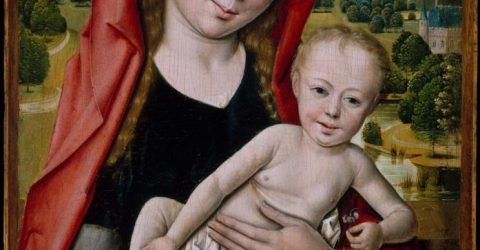 This tender image of the Virgin and Child is the finest surviving copy of a lost prototype painted by Bouts near the end of his life.